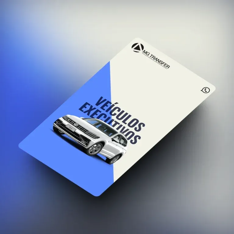 Print do landing page MG Transfer - serviços