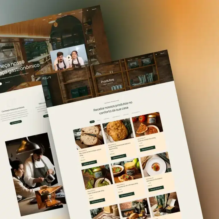 Print do e-commerce Righi Gastronomia - gastronomia
