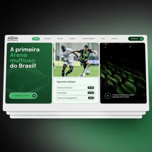 Print do institucional Arena Indepa - esporte