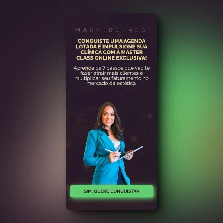 Print do landing page Masterclass MDE - cursos