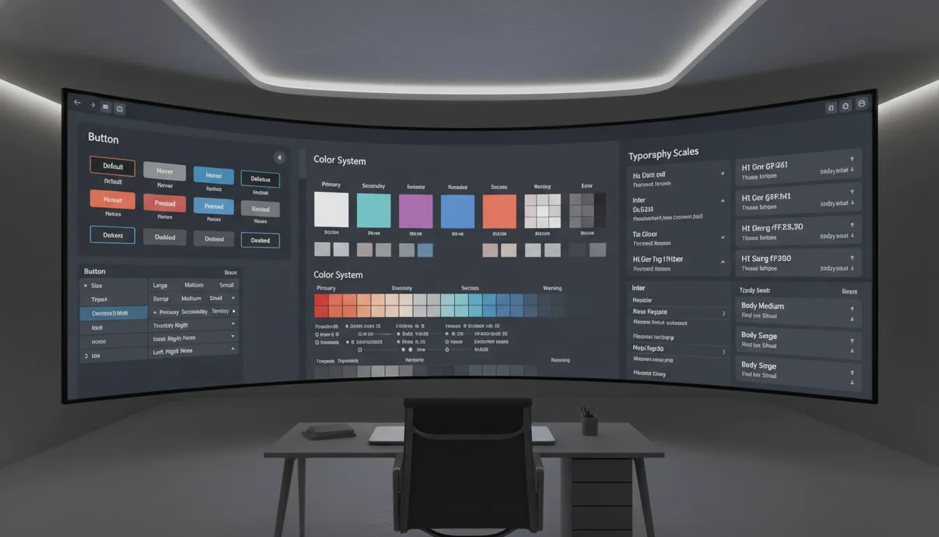Web Design 2026: Tendências + Guia Prático de Design System em Elementor/Figma