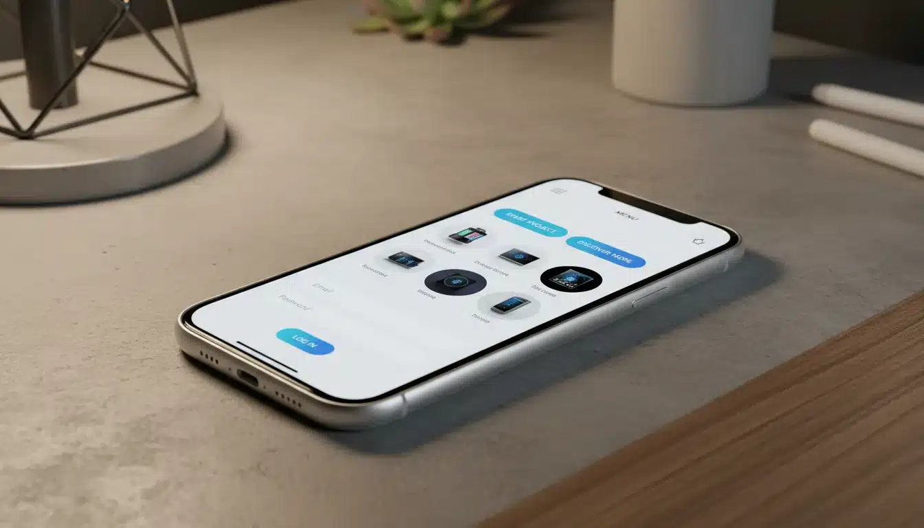 Design mobile-first em 2026: checklist de layout, touch targets e formulários que funcionam no celular