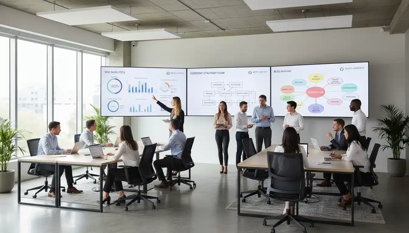Blog Corporativo: Estratégia de SEO + Edição + Distribuição que Gera 500+ Leads/Mês