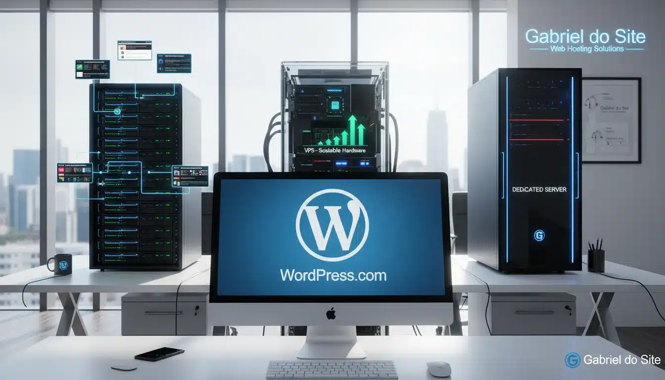 Hospedagem WordPress: Compartilhada vs VPS vs Dedicated (Análise 2026 + Recomendações)