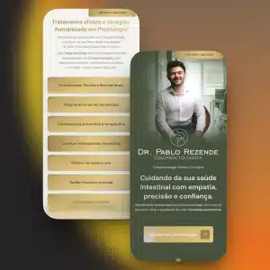 landing page para coloproctologista dr pablo rezende belo horizonte